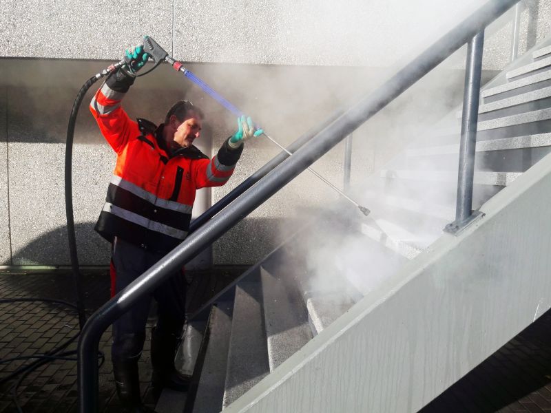 Commercial Pressure Washing by ABS Janitorial Services