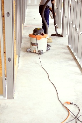 Construction cleaning by ABS Janitorial Services